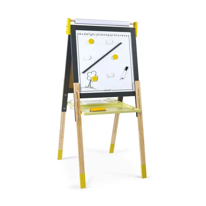 Tableau Réglable Gris Et Jaune-1