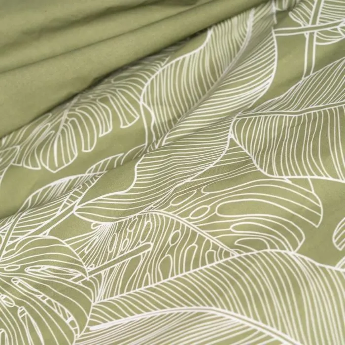 Parure de lit - TODAY Sunshine - 240x220 cm - 2 personnes - coton imprimé floral-1