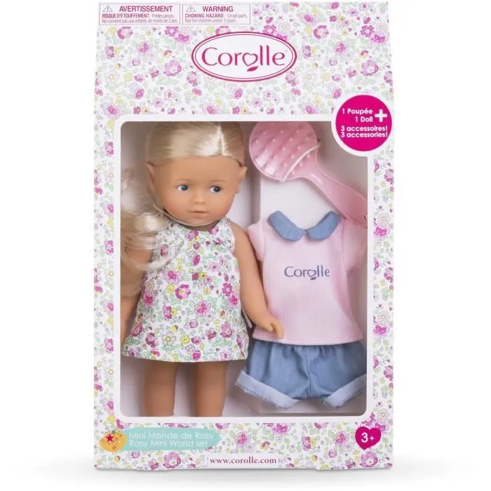 Coffret poupée Mini Monde De Rosy - COROLLE - Mes Minis Corollines - Dès 3 ans-3