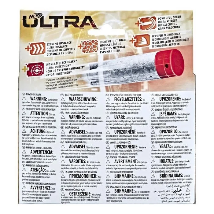 NERF - Ultra - AccuStrike - Recharge de 20 fléchettes NERF - Ultra - compatibles uniquement avec les Blasters NERF - Ultra-3