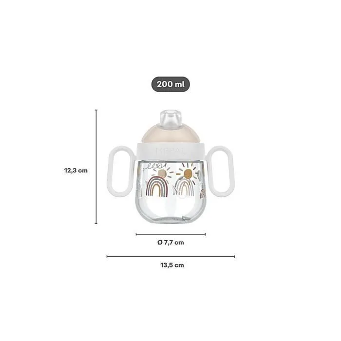 Gobelet bec anti-débordement Mio 200 ml Little Farm-1