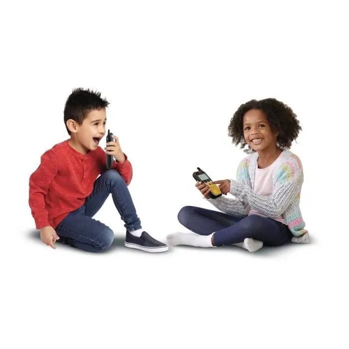 Talkie Walkie VTECH Kidi Talkie - Bleu & Jaune - 6 en 1 pour des heures de jeu et de fun-1