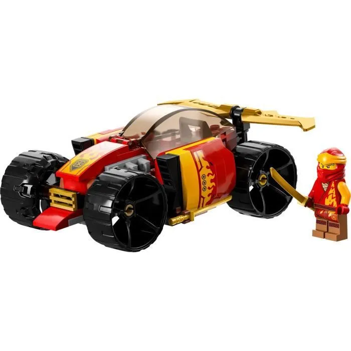LEGO® NINJAGO 71780 La Voiture de Course Ninja de Kai – Évolution, Jouet Voiture, 2-en-1-1