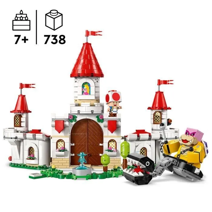 LEGO® Super Mario 71435 Combat Contre Roy au Château de Peach - Set Personnages Nintendo-1