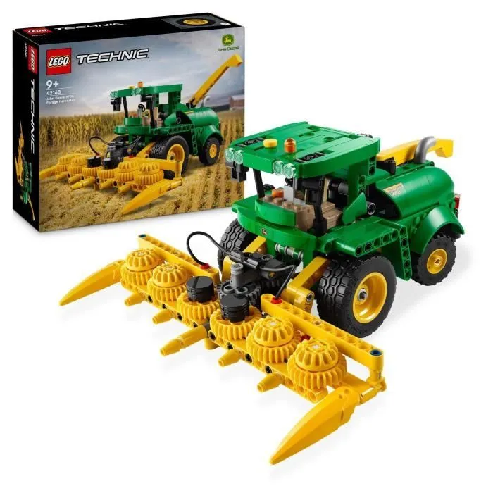 LEGO® 42168 Technic John Deere 9700 Forage Harvester, Jouet de Tracteur Agricole, Cadeau Enfants 9 Ans-0