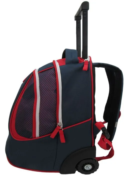 Sac à dos scolaire - PARIS SAINT GERMAIN - PSG - Roulettes - Polyester - 32x47x26 cm-4
