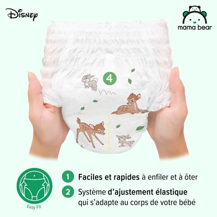 Mama Bear - Disney Couches culottes Taille 4 9-15 kg 160 culottes 2 paquets x 80-2