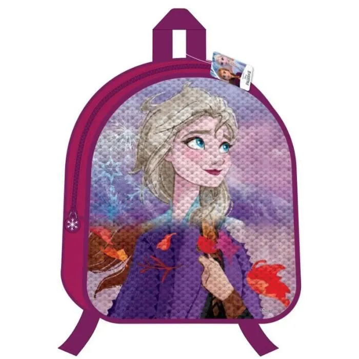 Sac à dos - Disney - Frozen II - 8,5 litres - Polyester - Rouge-0