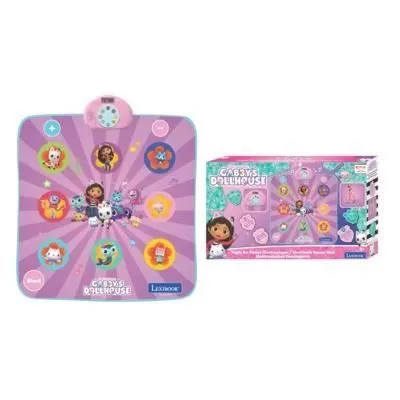 Tapis de danse électronique, Bluetooth et lumineux Gabby et la maison magique avec 6 modes de jeu-3