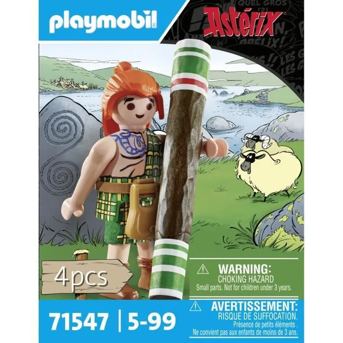 PLAYMOBIL 71547 Mac Oloch, Astérix, Personnages de la BD, Dès 5 ans-2
