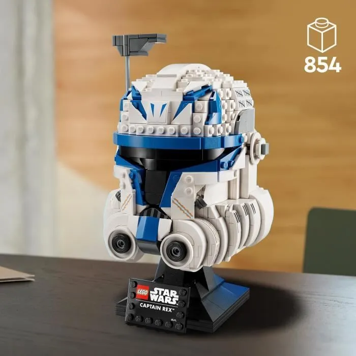 LEGO® Star Wars 75349 Le Casque du Capitaine Rex, Maquette à Construire pour Adultes-1