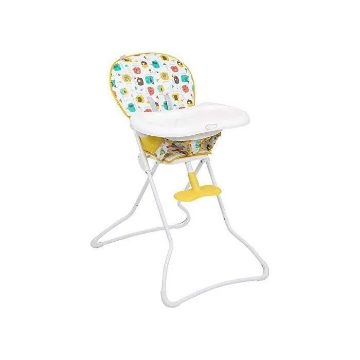 Graco Snack N' Stow Chaise haute compacte, légère avec pliable autoportante, Fruitella-0
