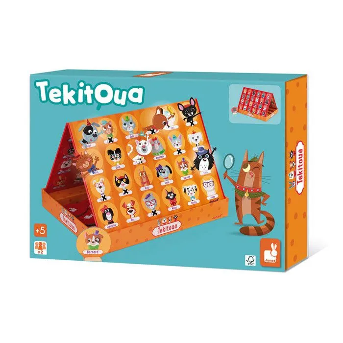 Jeu de réflexion - logique - JANOD - Tekitoua - 2 joueurs - Dès 5 ans-0