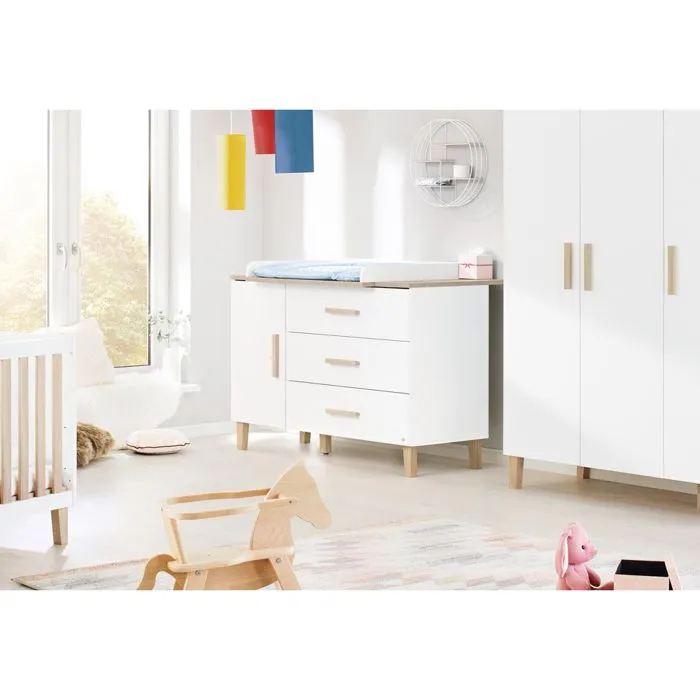 Commode à langer « Lumi » extra large-2