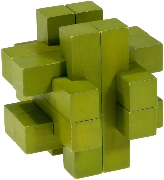 17185 Puzzle 3D Construction De Poutre Vert 14647-1