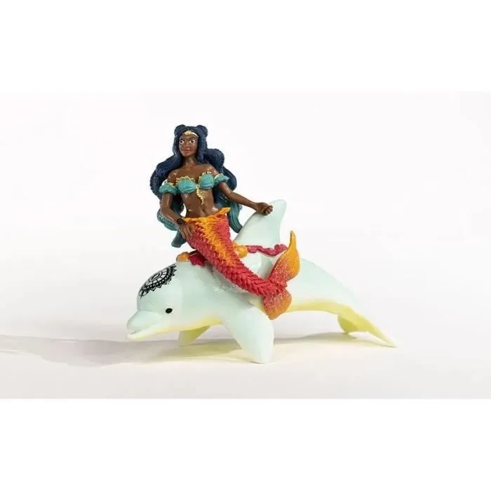 Figurine SCHLEICH - Isabelle et son dauphin - Gamme bayala®-4