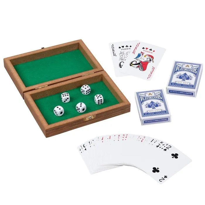 Goki - Coffret jeux de cartes et de dés - GOLLNEST & KIESEL-1