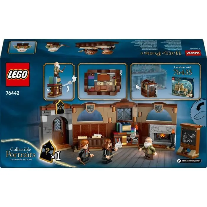 LEGO Harry Potter 76442 Le château de Poudlard : le cours de sortilèges - Jouet collector-5