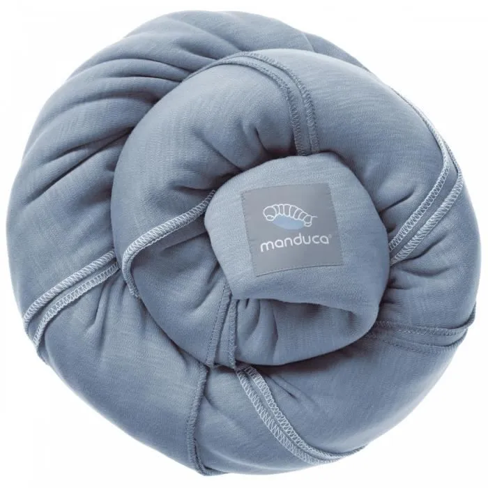 Echarpe de Portage Manduca - Skyblue - Coton BIO 100% - Certifié GOTS-0