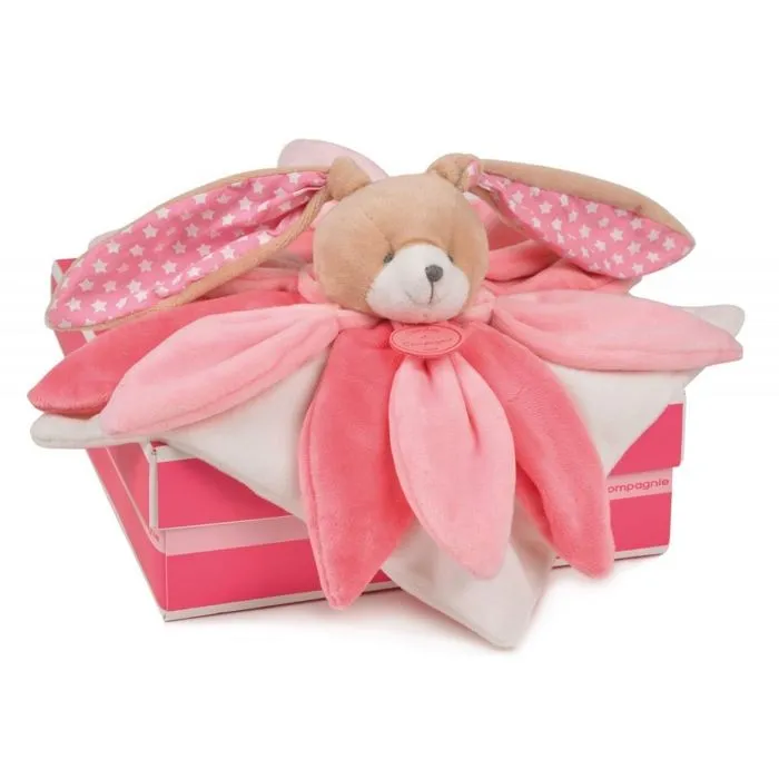 Doudou Collector Lapin Rose-0