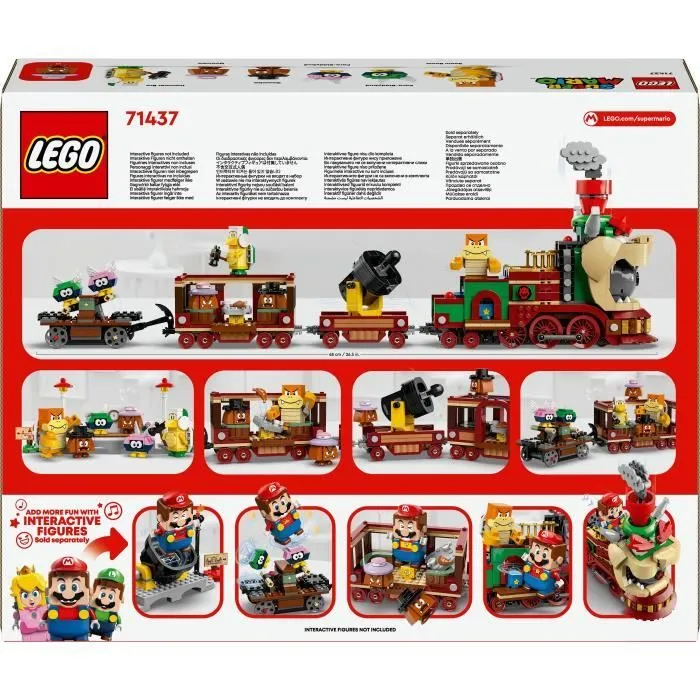 LEGO® Super Mario 71437 Train Bowser Express - Jouet avec des Personnages Nintendo®-4