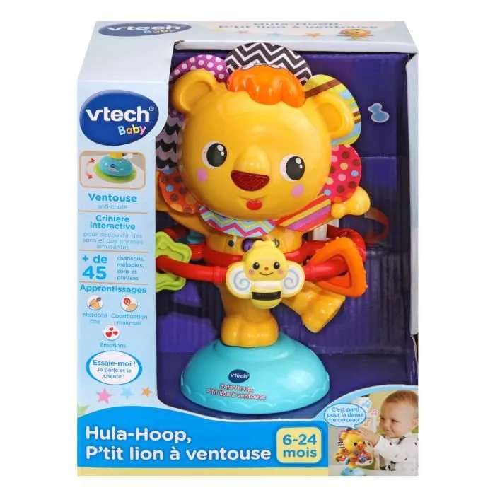 VTECH BABY - Hula-Hoop, P'tit Lion à Ventouse - Orange-2