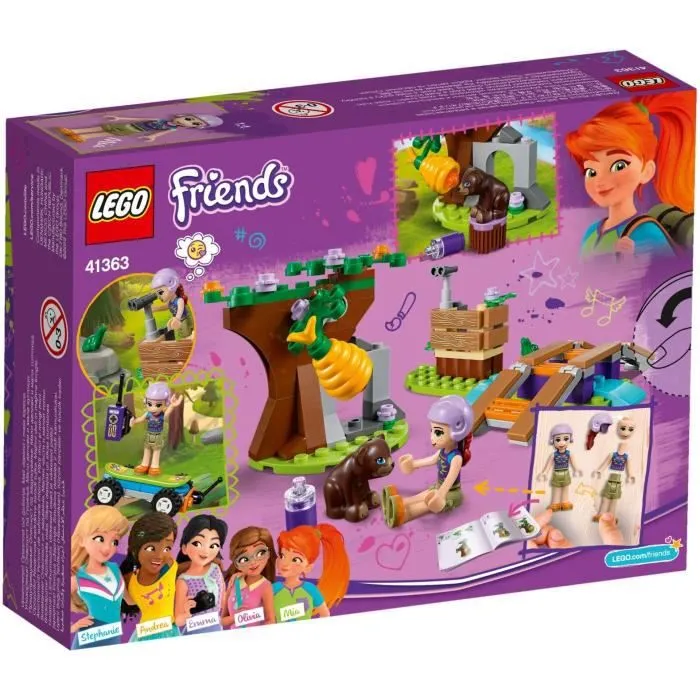LEGO® Friends 41363 L'aventure dans la forêt de Mia-1