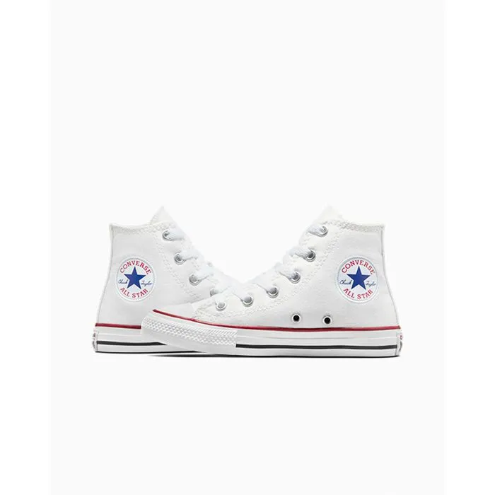 Converse 3J253C Chaussures Blanches Toutes Hautes Espadrilles étoiles Unisexe-2