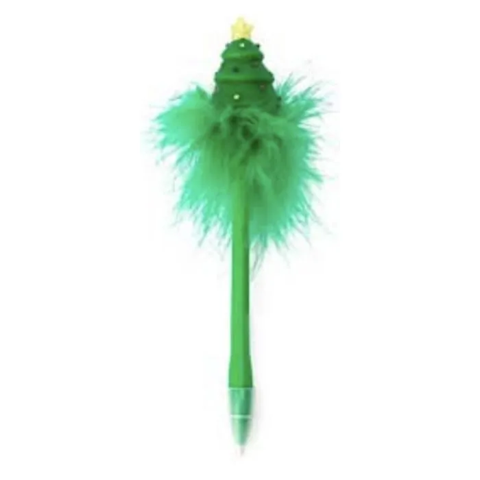 Stylo - Petit sapin lumineux-0