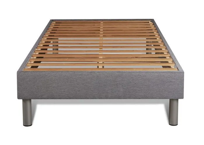 Ensemble sommier matelas 90x200 Biocare Mémoire de forme - BODY CARE - Equilibré - Gris-4