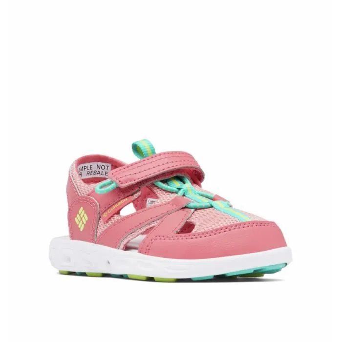Sandales enfant Columbia CHILDRENS TECHSUN WAVE - rose/vert - bout fermé et ventilé-1