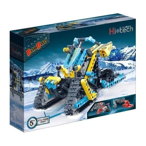 Blocs de construction - BanBao - 6953 - Motoneige Snow Driver - 306 pièces - Pour enfants à partir de 5 ans-0