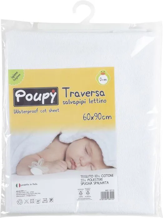 Desconocido Poupy 1.609,6Croix imperméable, blanc, 60x 50 - 1609.6-0