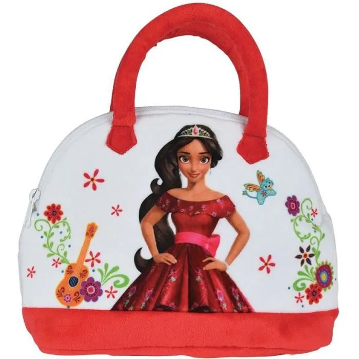 Jemini Disney elena d'avalor sac a main 'bowling' en peluche 27 cm pour enfant-0