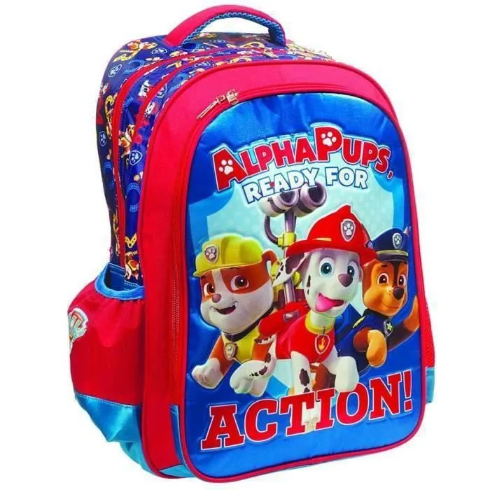 Sac à dos Pat Patrouille Action 43 CM - Paw Patrol-0