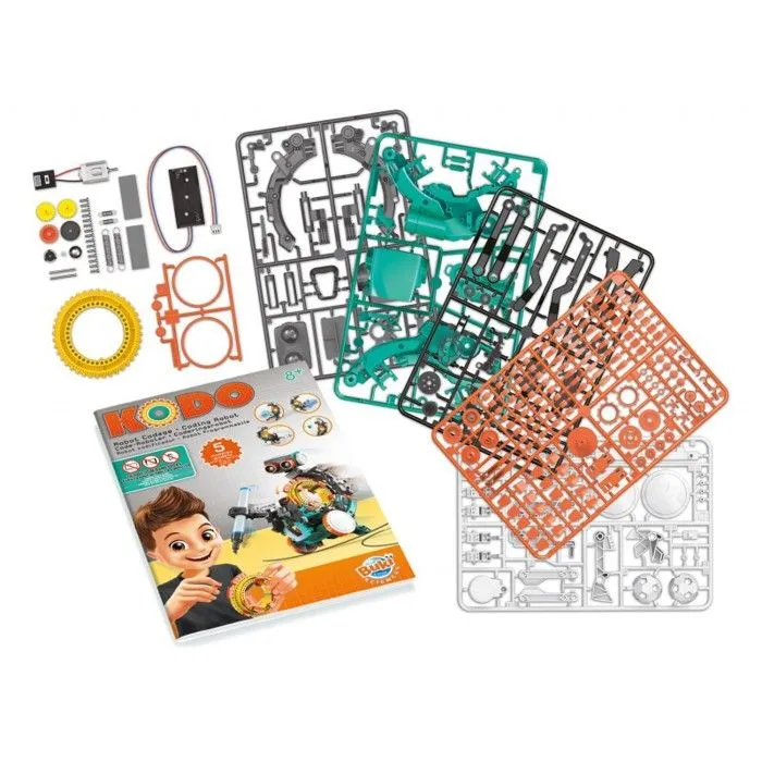 Robot Kodo - BUKI FRANCE - Assemble et programme ton robot pour dessiner, jouer au basket-ball et au football-1