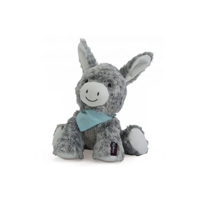Peluche Ânon Regliss' 25 cm - KALOO - Les Amis - Gris - Mixte - Bébé-0