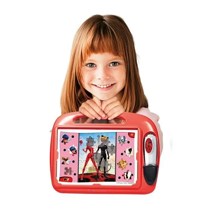 Clementoni - Pupitre éducatif - Miraculous - 18 activités --2