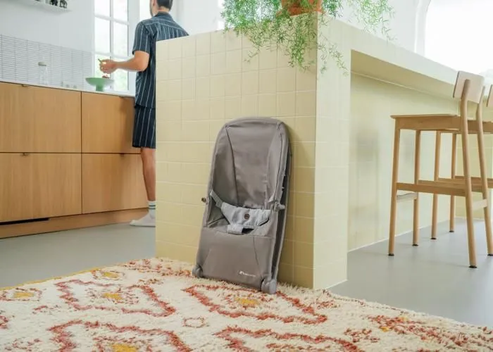BEBECONFORT ASTER, Transat ultra plat, ajustable, 2 positions d'inclinaison, arche incluse, De 0 à 3 ans (15kg) MINERAL GRAPHITE-4