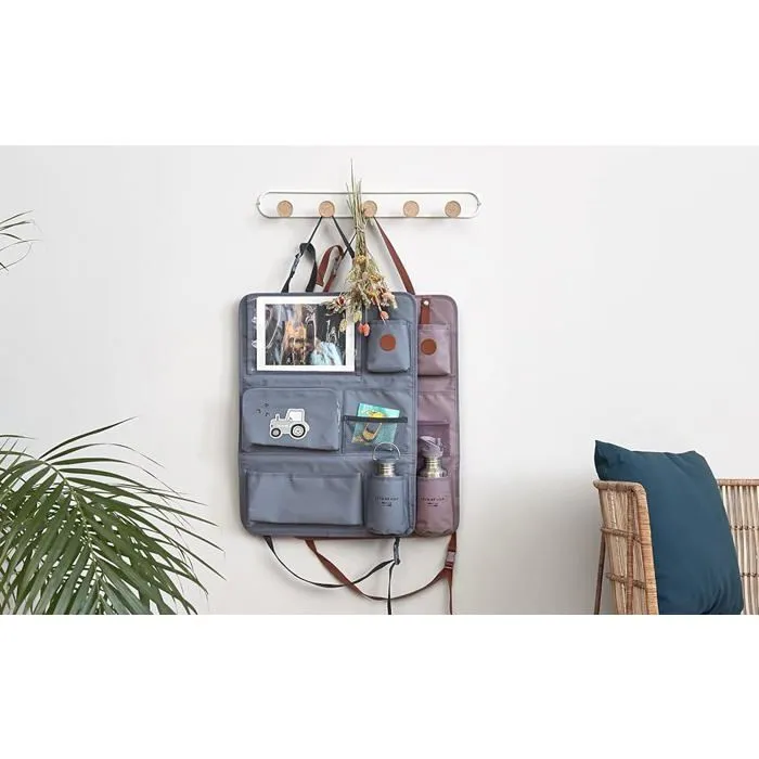 Sac de voyage - Lässig - Adventure Car Wrap-to-Go - Bleu et marron - 44x55 cm - 440g-3