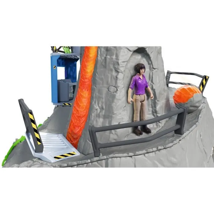 Coffret Expédition au grand volcan - SCHLEICH - Dinosaurs - Yuki, giganotosaure, ankylosaure-4
