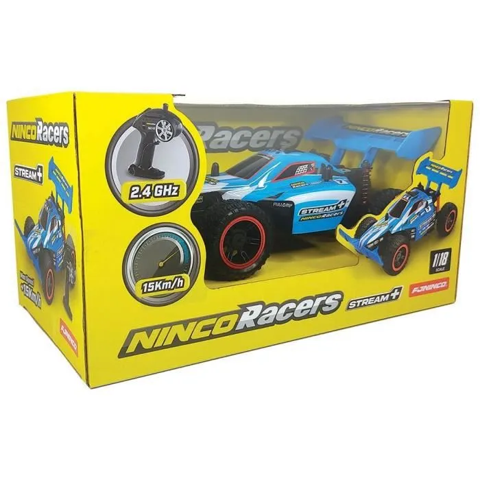 Voiture télécommandée NINCO Racers Stream - Bleu - 56x37x36 cm-1