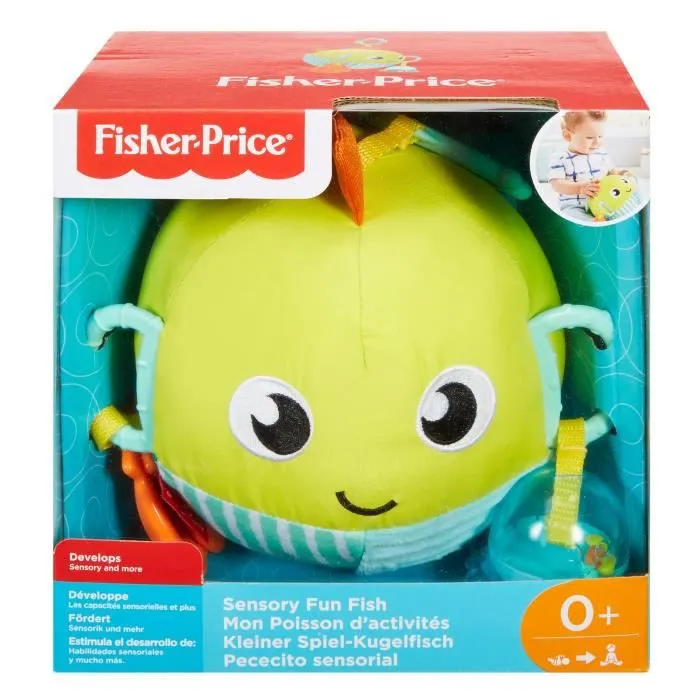 FISHER-PRICE - Mon Poisson d'Activités - Jouet d'Éveil - Dès la naissance-4