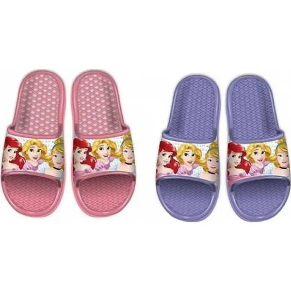 Claquette Princesse Disney - CDUBLANC - taille 28/29 - Noir - Rose foncé - Enfant-0