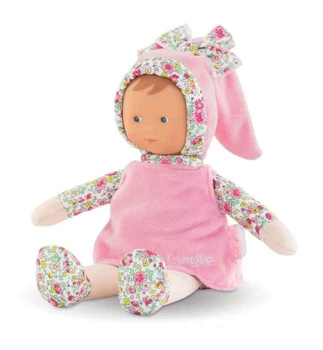 Mon Doudou COROLLE - Miss Rose Jardin en Fleurs - 25 cm - petite poupée - senteur de vanille - dès la naissance-4