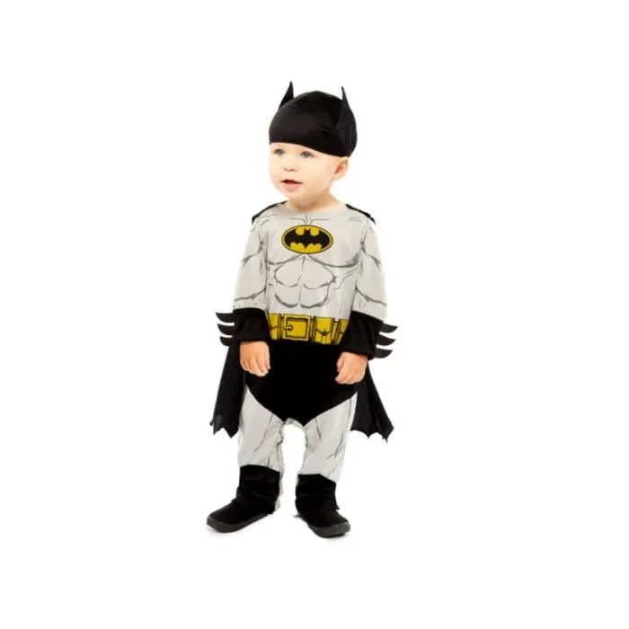 DÉGUISEMENT BATMAN GRIS JUSTICIER GOTHAM BÉBÉ-0