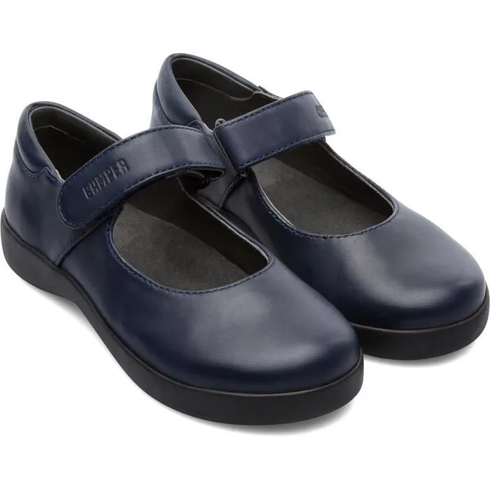 Ballerines Enfant - Spiral Comet 80356-031 - Cuir - Bleu Marine - Fille-1