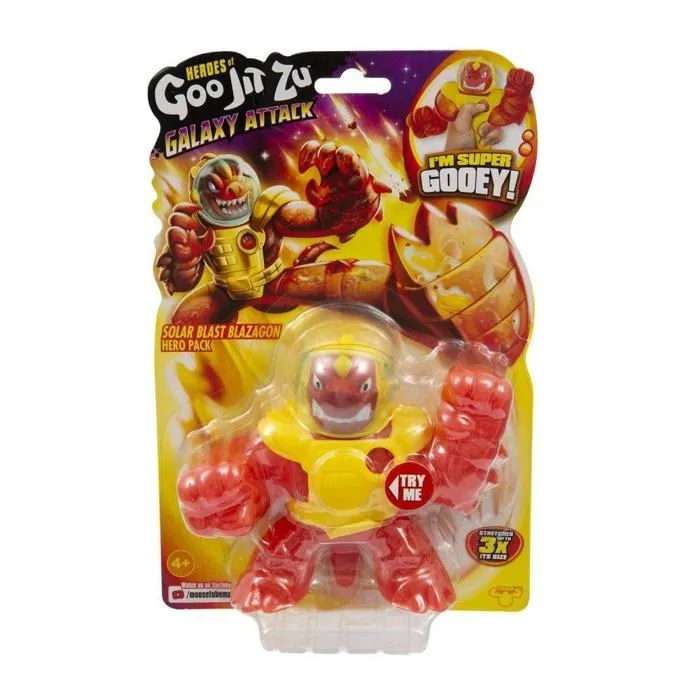 Grandi giochi - GJT21000 - Goo JIT Zu Alien Attack, Heros Extensible et avec Remplissements Differents,-0