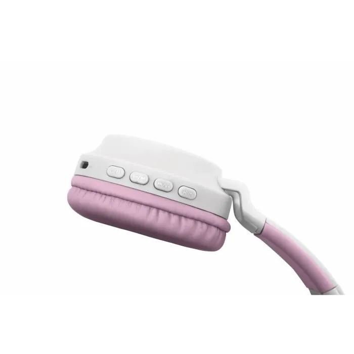 Casque audio 2-en-1 avec oreilles de chat LEXIBOOK - Bluetooth 5.0 - Rose - Pour enfants à partir de 4 ans-2