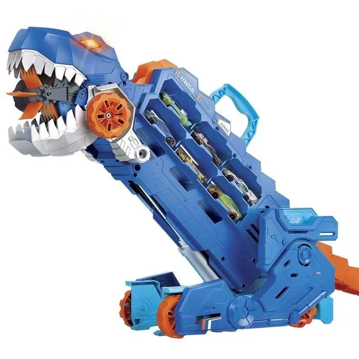 Méga Transporteur T-rex Suprême - Hot Wheels Dinosaure Mattel HNG50-4